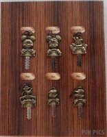 DLR - Character Key Set - Gear Up For Adventure 2012 - Car Show at Disneyland