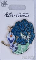 HKDL - Olaf Dressed as Ariel - Olaf Presents Series - The Little Mermaid