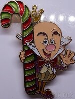 DSSH - King Candy with Candy Cane - Wreck It Ralph - Stained Glass - Holiday