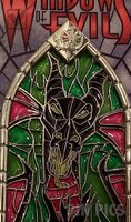 DLR - Maleficent Dragon - Pin of the Month - Windows of Evil