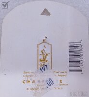 Michel and Company - Mini Classic Pooh in Santa Hat - Christmas Series