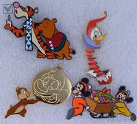 DC - 2002 Advent Calendar Set #5 - 4 Pins