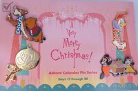 DC - 2002 Advent Calendar Set #5 - 4 Pins