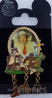 Walt Disney, Chip and Dale - Cowboy Hat - Dangles