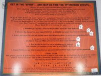 DLR - Oogie Boogie Ghost Walk - Pin Pursuit 2002 Map