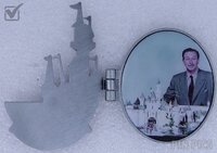 Walt Disney Day 2025 - Hinged - Disneyland Castle