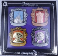 WDW - Four Parks Boxed Set - Jes Willis Artist Collection - Flippers