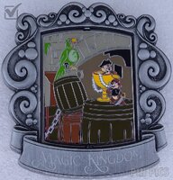 WDW - Magic Kingdom Spinner - Jes Willis Artist Collection