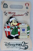 DLR - Mickey Dressed as Father Christmas - United Kingdom - Christmas Around the World Series