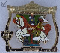 WDW - Peter Pan's Flight - Charming Carousels Series - December - Flipper