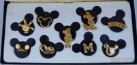 DIS - Mickey and Minnie Gold Icons Boxed Set