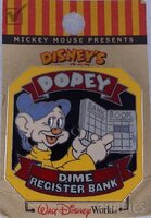 WDW - Dopey Bank - Pin of the Month - Vintage Collecton