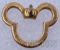 DIS - Icon Outline - Mickey and Minnie Gold Icons Boxed Set