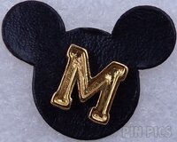 DIS - Letter M - Mickey and Minnie Gold Icons Boxed Set