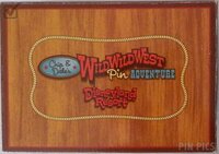 DLR - Goofy, Pluto and Chip and Dale - Wild West Pin Adventure - Antics - Diorama