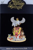 DA - Dumbo Flying Over Circus in Flames - Jumbo