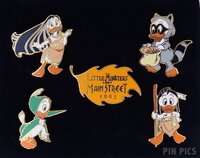 Daisy, Huey, Dewey and Louie as Pocahontas Characters Set - Little Monsters 1995 - Halloween