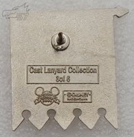 DLR - Belle and Prince Adam - 50th Banner Princess - Cast Lanyard Series 4 2006