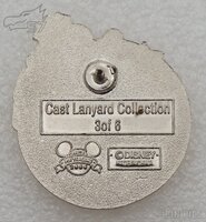 DLR - Queen of Hearts - Alice Pocket Watch - Cast Lanyard Series 4 2006