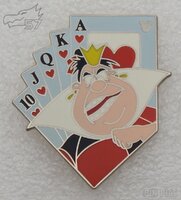 DLR - Queen of Hearts - Villains - Cast Lanyard Series 4 2006