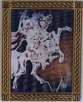 DS - Ghost Knight on Horseback - Haunted Mansion - Lenticular
