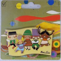 WDI - Small World Children - Futuristic Tomorrowland Mural 1967