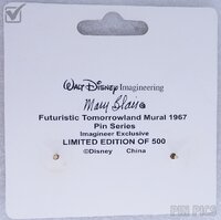 WDI - Small World Children - Futuristic Tomorrowland Mural 1967