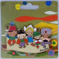 WDI - Small World Children - Futuristic Tomorrowland Mural