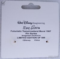 WDI - Small World Children - Futuristic Tomorrowland Mural