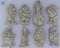 DLR - A Day in the Grotto Framed Set - Snow White and the Seven Dwarfs