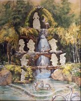 DLR - A Day in the Grotto Framed Set - Snow White and the Seven Dwarfs