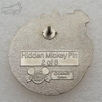 DLR - King of Hearts - Alice Pocket Watch - Hidden Mickey 2007