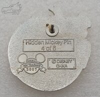 DLR - Tweedledum - Alice Pocket Watch - Hidden Mickey 2007