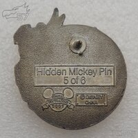 DLR - Tweedledee - Alice Pocket Watch - Hidden Mickey 2007
