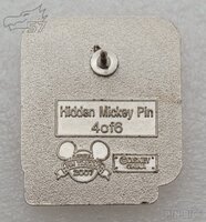 DLR - Ariel - I AM NOT FISHING FOR A COMPLIMENT - Princess Quote - Hidden Mickey 2007