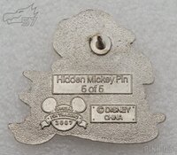 DLR - Witch Hazel - Trick or Treat - Hidden Mickey 2007