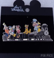 DLR - Mickey, Minnie, Donald, Goofy, Pluto - Walt's Miniature Train