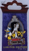 WDW - Donald and Pluto - Friday the 13th at the Haunted Mansion