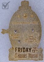 WDW - Goofy - Friday the 13th at the Haunted Mansion