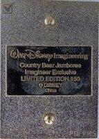 WDI - Teddi Barra Poster - Country Bear Jamboree