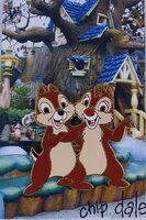 DLR - Chip and Dale - Disneyland Resort - Card Collection