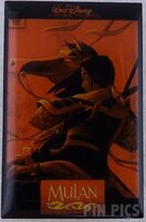 DLR - Mulan - 75th Anniversary One Sheets Posters Framed Set