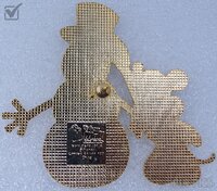 Japan Disney Mall - Mickey Mouse - Winter Scene - From a 3 Pin Set