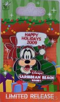 WDW - Goofy - Caribbean Beach Resort - Happy Holidays 2009