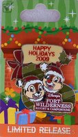 WDW - Chip and Dale - Fort Wilderness Resort - Happy Holidays 2009