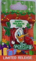 WDW - Donald Duck - Yacht Club Resort - Happy Holidays 2009
