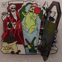 WDI - Oogie Boogie - Nightmare Before Christmas Portrait Hinge
