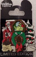 WDI - Oogie Boogie - Nightmare Before Christmas Portrait Hinge