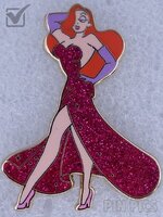 Jessica Rabbit - Red Glittery Dress and Standing - Who Framed Roger Rabbit