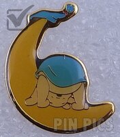 Japan - Pooh - Looking Through Legs - Moon - JDS